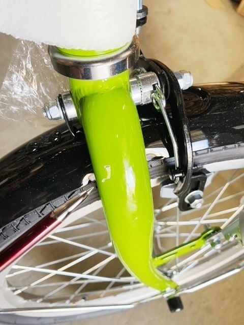 自転車 ストリートコンバート26型緑